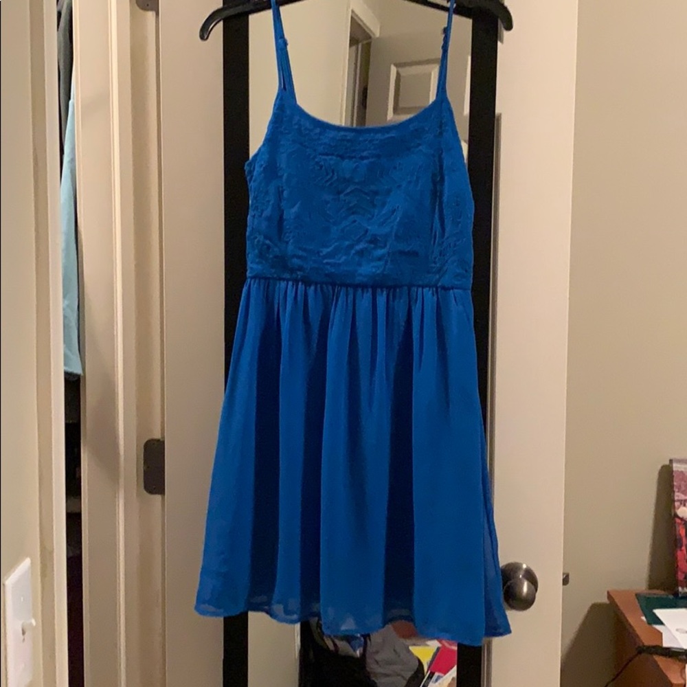 CASUAL BLUE DRESS